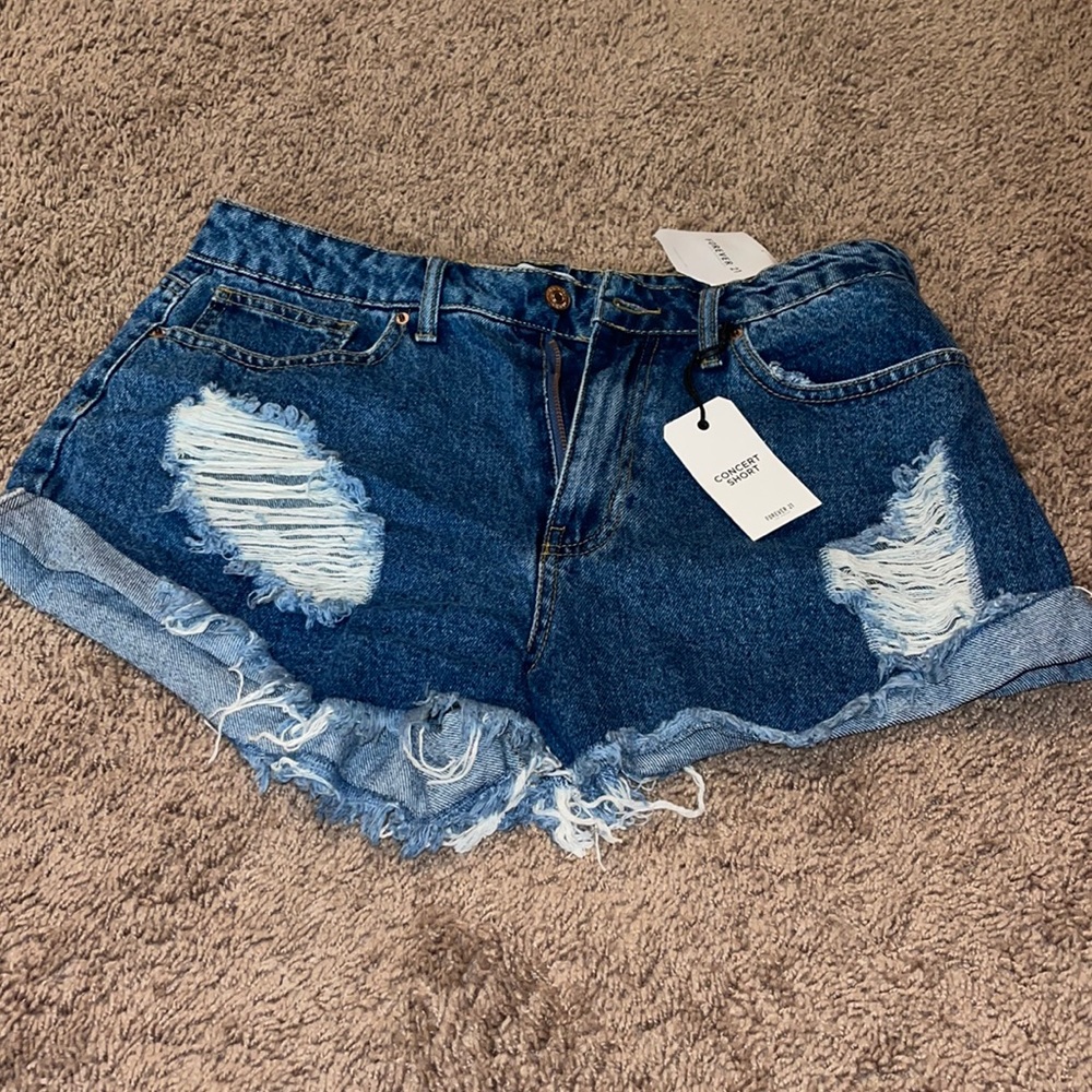 Forever 21 denim shorts